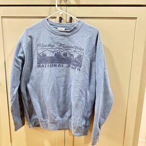 Vintage Rocky Mountains Sweatshirt - Women's M